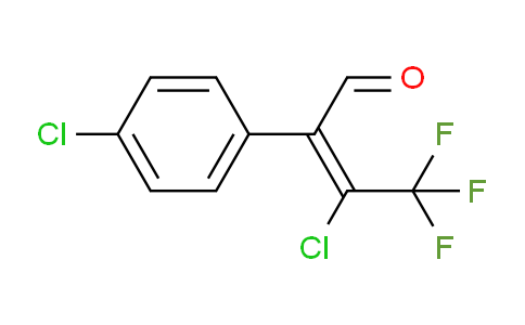 CAS No. 185389-58-6, 3-chloro-2-(4-chlorophenyl)-4,4,4-trifluoro-2-butenal