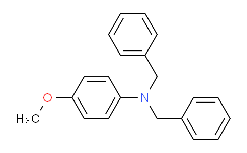 CAS No. 18613-55-3, 4-methoxy-N,N-bis(phenylmethyl)aniline