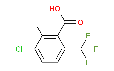 CAS No. 186517-41-9, 3-chloro-2-fluoro-6-(trifluoromethyl)benzoic acid