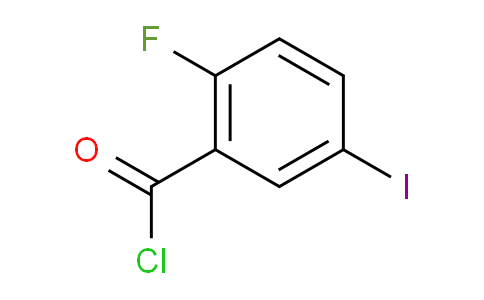 CAS No. 186584-73-6, 2-fluoro-5-iodobenzoyl chloride