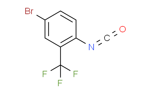 CAS No. 186589-12-8, 4-bromo-1-isocyanato-2-(trifluoromethyl)benzene