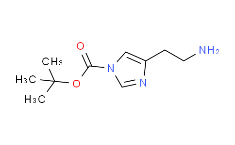 CAS No. 186700-06-1, 4-(2-aminoethyl)-1-imidazolecarboxylic acid tert-butyl ester