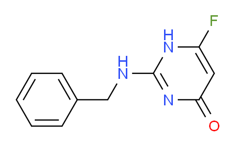 CAS No. 189003-13-2, 2-(Benzylamino)-6-fluoropyrimidin-4(1H)-one