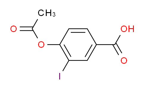 CAS No. 190067-59-5, 4-Acetoxy-3-iodobenzoic acid
