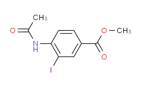CAS No. 190071-23-9, Methyl 4-acetamido-3-iodobenzoate