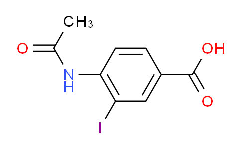 CAS No. 190071-24-0, 4-Acetamido-3-iodobenzoic acid