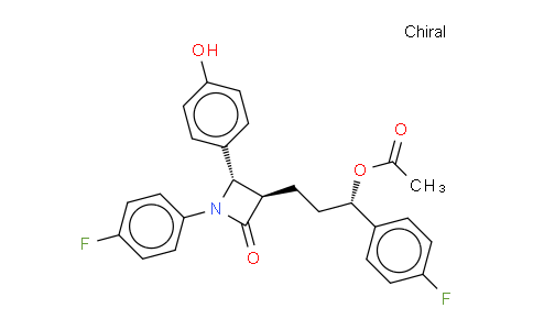 CAS No. 190448-46-5, 3-O-Acetyl Ezetimibe