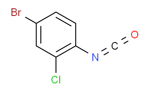 CAS No. 190774-47-1, 4-Bromo-2-chloro-1-isocyanatobenzene