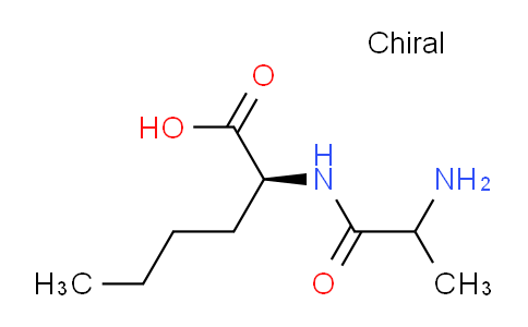 CAS No. 19079-66-4, N-(2-Aminopropanoyl)norleucine