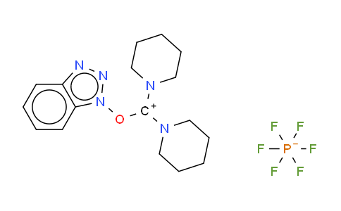 CAS No. 190849-64-0, O-(Benzotriazol-1-yl)-N,N,N',N'-bis(pentamethylene)uronium hexafluorophosphate