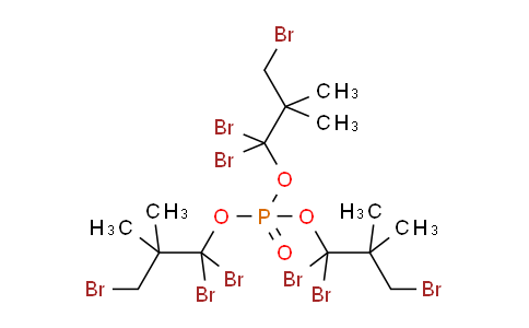 CAS No. 19186-97-1, phosphoric acid tris(1,1,3-tribromo-2,2-dimethylpropyl) ester