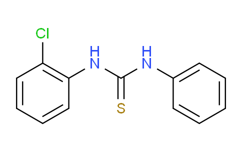 CAS No. 1932-36-1, 1-(2-chlorophenyl)-3-phenylthiourea