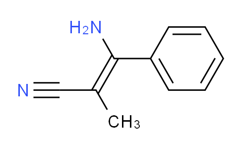 CAS No. 19389-49-2, 3-amino-2-methyl-3-phenyl-2-propenenitrile