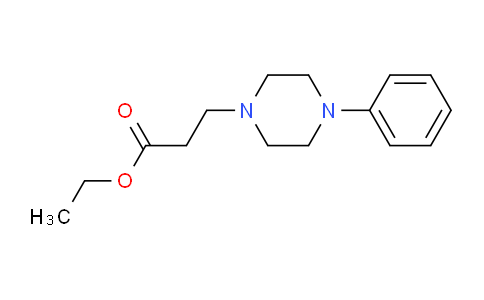 CAS No. 56968-65-1, Ethyl3-(4-phenylpiperazin-1-yl)propanoate