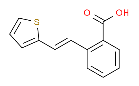 CAS No. 1966-89-8, 2-(2-thiophen-2-ylethenyl)benzoic acid