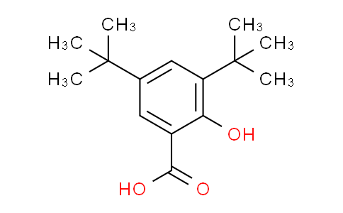 CAS No. 19715-19-6, 3,5-Bis-tert-butylsalicylic acid