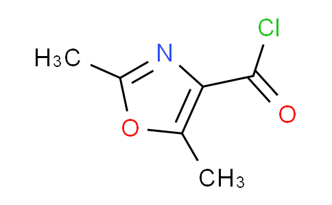 CAS No. 197719-27-0, 2,5-dimethyl-4-oxazolecarbonyl chloride