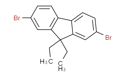 CAS No. 197969-58-7, 2,7-dibromo-9,9-diethylfluorene