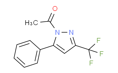 CAS No. 198348-94-6, 1-Acetyl-5-phenyl-3-(trifluoromethyl)-1H-pyrazole