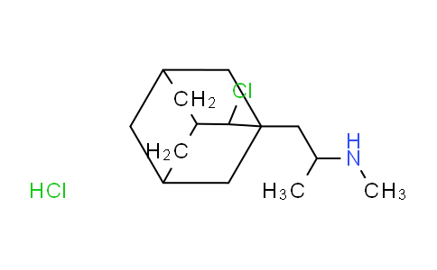 CAS No. 19835-43-9, 1-(2-chloro-1-adamantyl)-N-methyl-2-propanamine hydrochloride