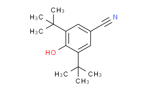 CAS No. 1988-88-1, 3,5-ditert-butyl-4-hydroxybenzonitrile