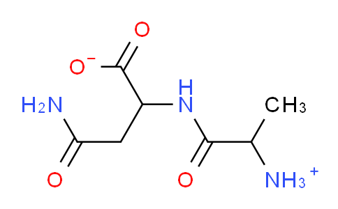 CAS No. 1999-41-3, 4-amino-2-[(2-ammonio-1-oxopropyl)amino]-4-oxobutanoate
