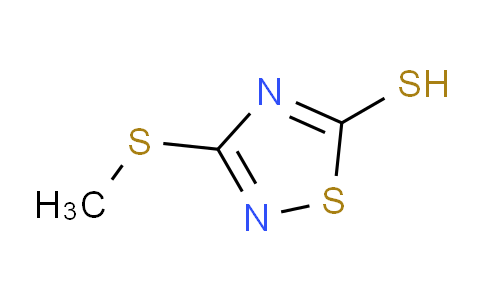 CAS No. 20069-40-3, 3-(Methylthio)-1,2,4-thiadiazole-5-thiol