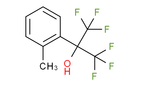 CAS No. 2010-61-9, 1,1,1,3,3,3-hexafluoro-2-(2-methylphenyl)-2-propanol