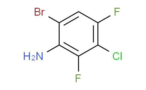 CAS No. 201849-12-9, 6-Bromo-3-chloro-2,4-difluoroaniline