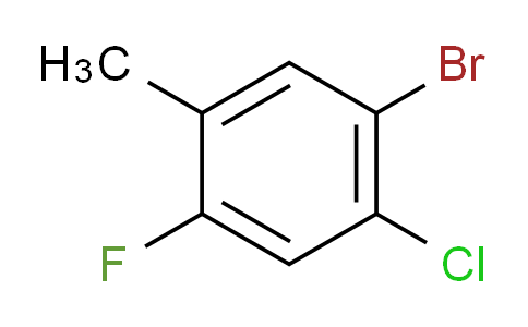 CAS No. 201849-18-5, 1-Bromo-2-chloro-4-fluoro-5-methylbenzene
