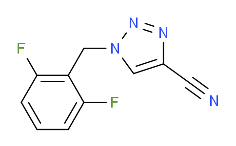 CAS No. 202003-06-3, 1-(2,6-Difluorobenzyl)-1H-1,2,3-triazole-4-carbonitrile