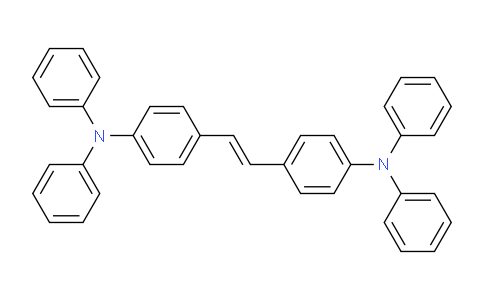 CAS No. 202748-68-3, (E)-4,4'-(Ethene-1,2-diyl)bis(N,N-diphenylaniline)