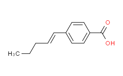 CAS No. 202798-06-9, 4-(Pent-1-en-1-yl)benzoic acid