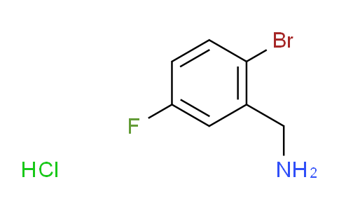 CAS No. 202865-67-6, (2-Bromo-5-fluorophenyl)methanamine hydrochloride