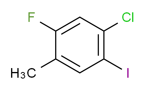 CAS No. 202982-69-2, 1-Chloro-5-fluoro-2-iodo-4-methylbenzene