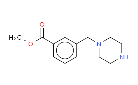 CAS No. 203047-39-6, METHYL 3-((PIPERAZIN-1-YL)methyl) benzoate