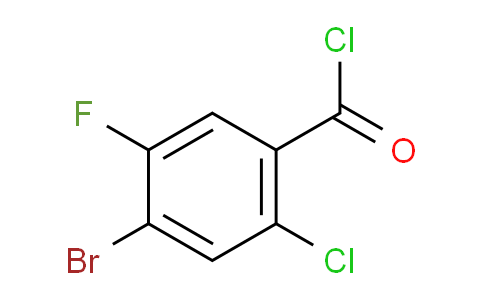 CAS No. 203302-93-6, 4-bromo-2-chloro-5-fluorobenzoyl chloride