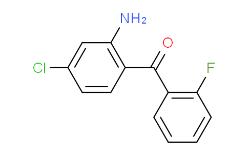 CAS No. 203303-05-3, (2-Amino-4-chlorophenyl)(2-fluorophenyl)methanone