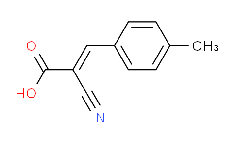 CAS No. 20374-48-5, 2-Cyano-3-(p-tolyl)acrylic acid