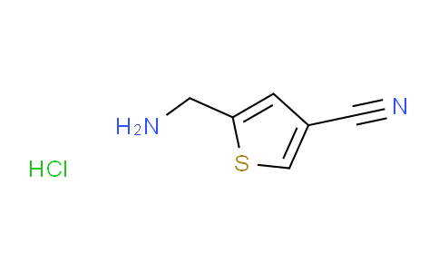 CAS No. 203792-27-2, 5-(aminomethyl)-3-thiophenecarbonitrile hydrochloride