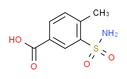 CAS No. 20532-05-2, 4-Methyl-3-sulfamoylbenzoic acid