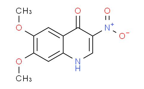 CAS No. 205448-44-8, 6,7-dimethoxy-3-nitro-1H-quinolin-4-one