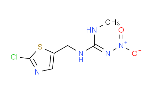 CAS No. 205510-53-8, 1-(2-Chloro-5-thiazolylmethyl)-3-methyl-2-nitroguanidine