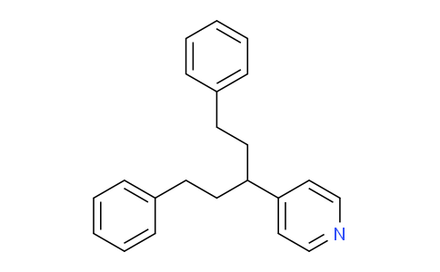 CAS No. 2057-47-8, 4-(1,5-Diphenylpentan-3-yl)pyridine