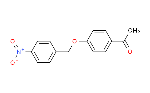CAS No. 205748-03-4, 1-(4-((4-Nitrobenzyl)oxy)phenyl)ethanone