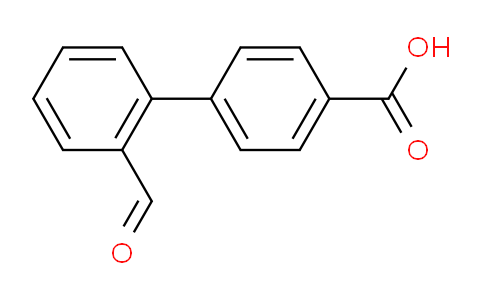 CAS No. 205871-49-4, 2'-Formyl-[1,1'-biphenyl]-4-carboxylic acid