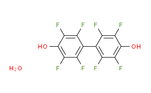 CAS No. 205926-99-4, 2,2',3,3',5,5',6,6'-Octafluoro-[1,1'-biphenyl]-4,4'-diol hydrate