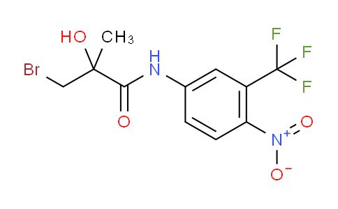 CAS No. 206193-18-2, 3-bromo-2-hydroxy-2-methyl-N-[4-nitro-3-(trifluoromethyl)phenyl]propanamide