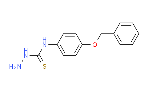 CAS No. 206559-37-7, 1-amino-3-(4-phenylmethoxyphenyl)thiourea