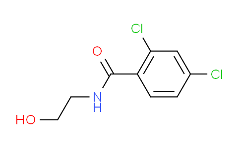 CAS No. 20656-08-0, 2,4-dichloro-N-(2-hydroxyethyl)benzamide